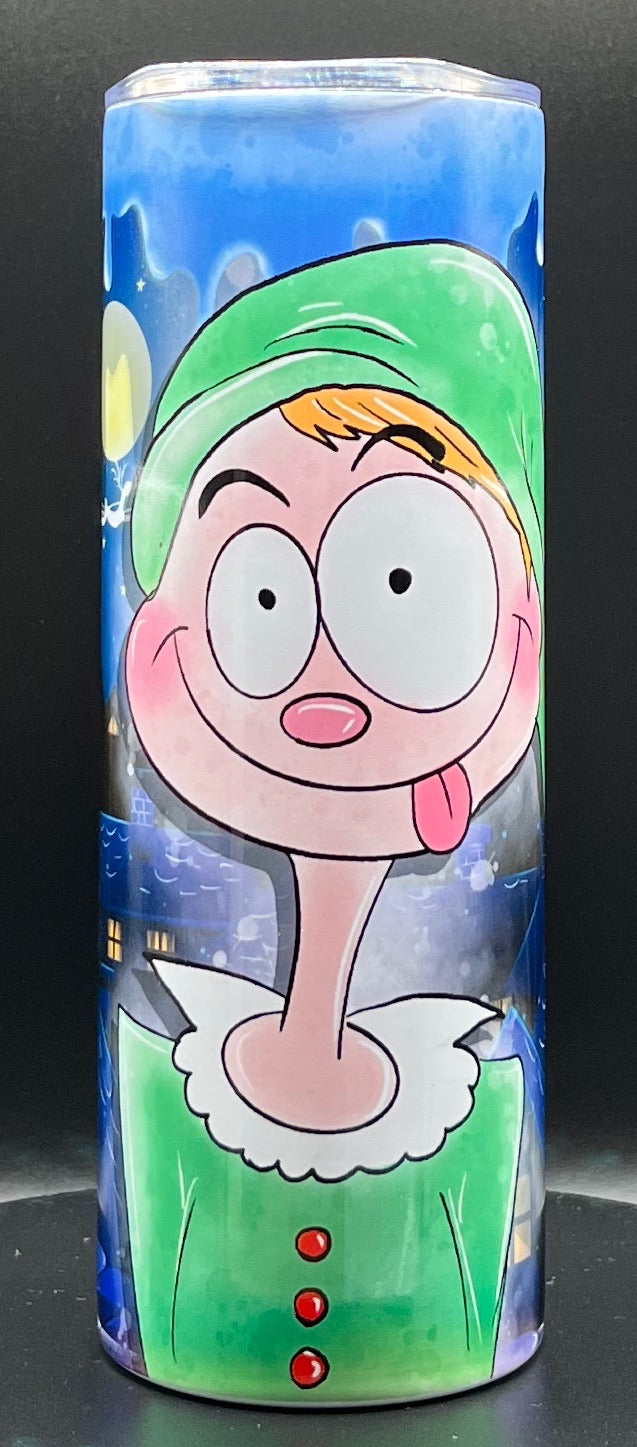 Crazy Elf 20oz stainless steel tumbler