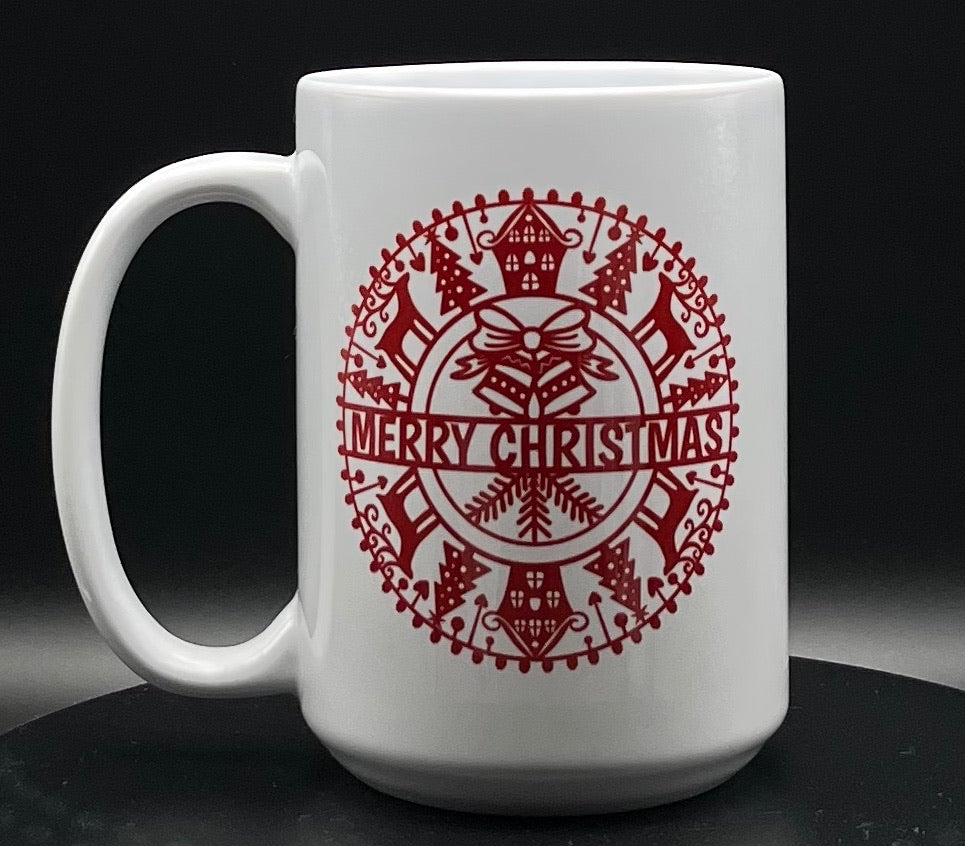 Merry Christmas 15oz mug